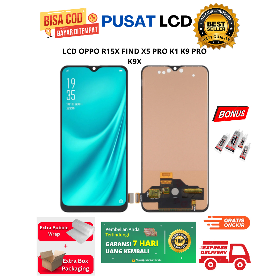 LCD OPPO R15X K1 K9 PRO K9X  FULLSET TOUCHSCREEN