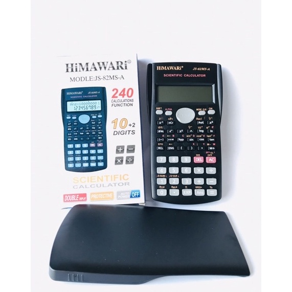 

Kalkulator Sekolah Sains 12 Digits HIMAWARI JS 82MSA Tanpa Baterai ART W9K3