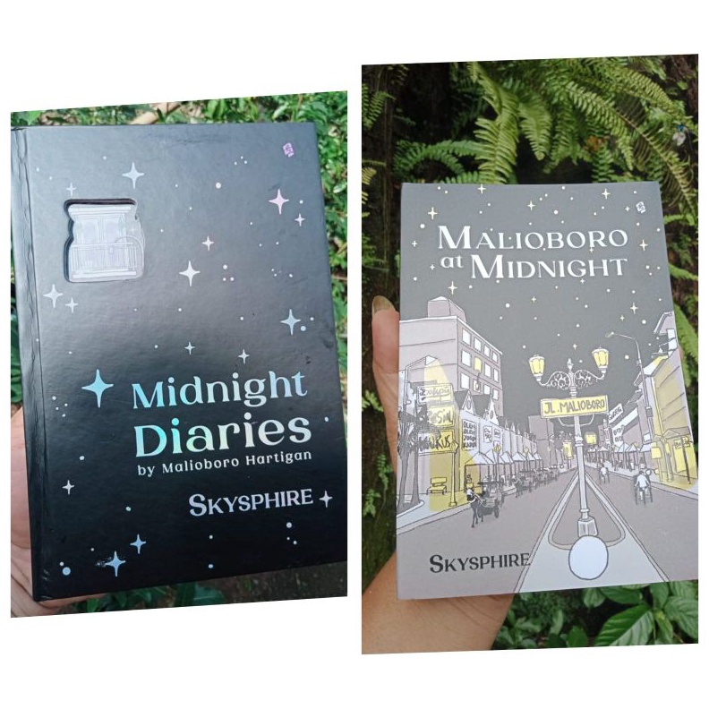 PAKET NOVEL MALIOBORO AT MIDNIGHT DAN MIDNIGHT DIARIES ART W2S3