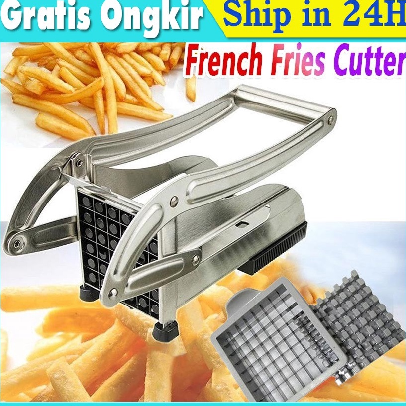 

Alat Pemtong Kentang Potato Cutter Chopper French Fries ART Z7B7