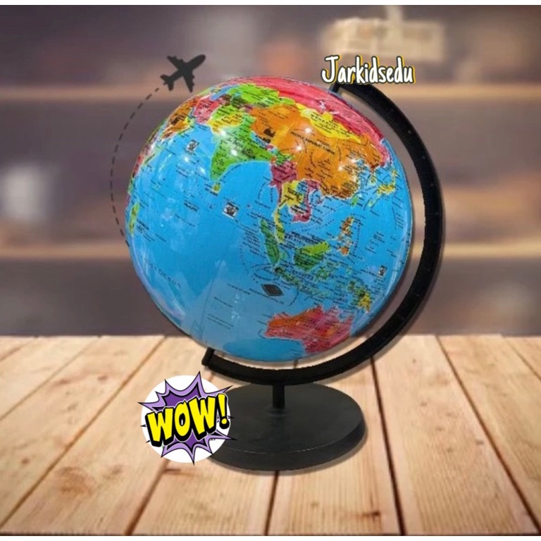 

Mainan Edukasi Bola Dunia Pajangan Globe Ball Jumbo Premium ART H8G5