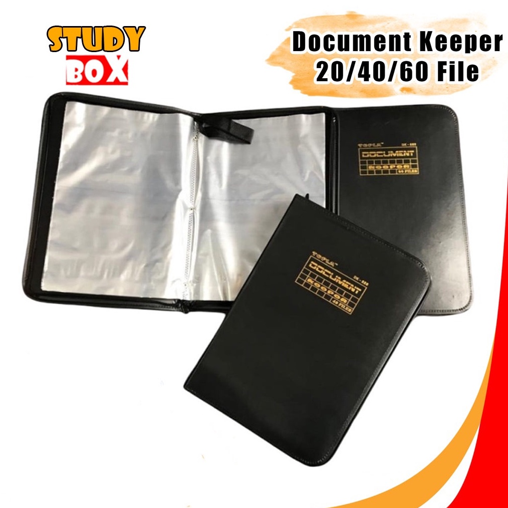 

TOPLA Dokumen Keeper 888 Map Ijazah Resleting Kulit Anti Air Isi 2 Lembar Map File Resleting Map Dokumen DK 888 Document Keeper File ART O3Z9