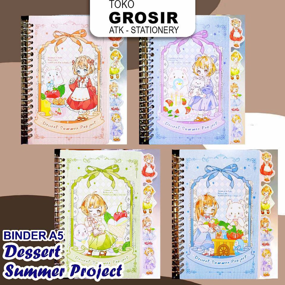 

BINDER A5 P2521724 BINDER KIYOWO BINDER CUTE ART T1L3
