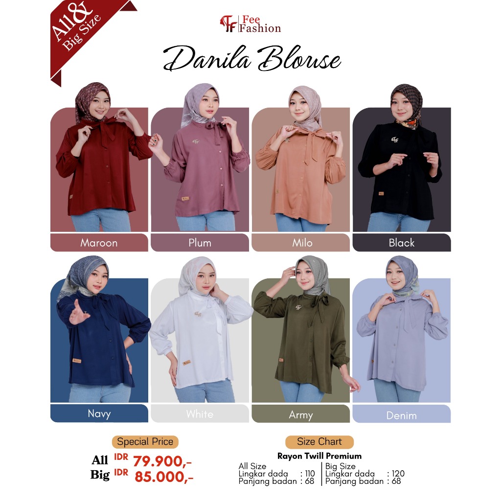 DANILA BLOUSE - FEE FASHION