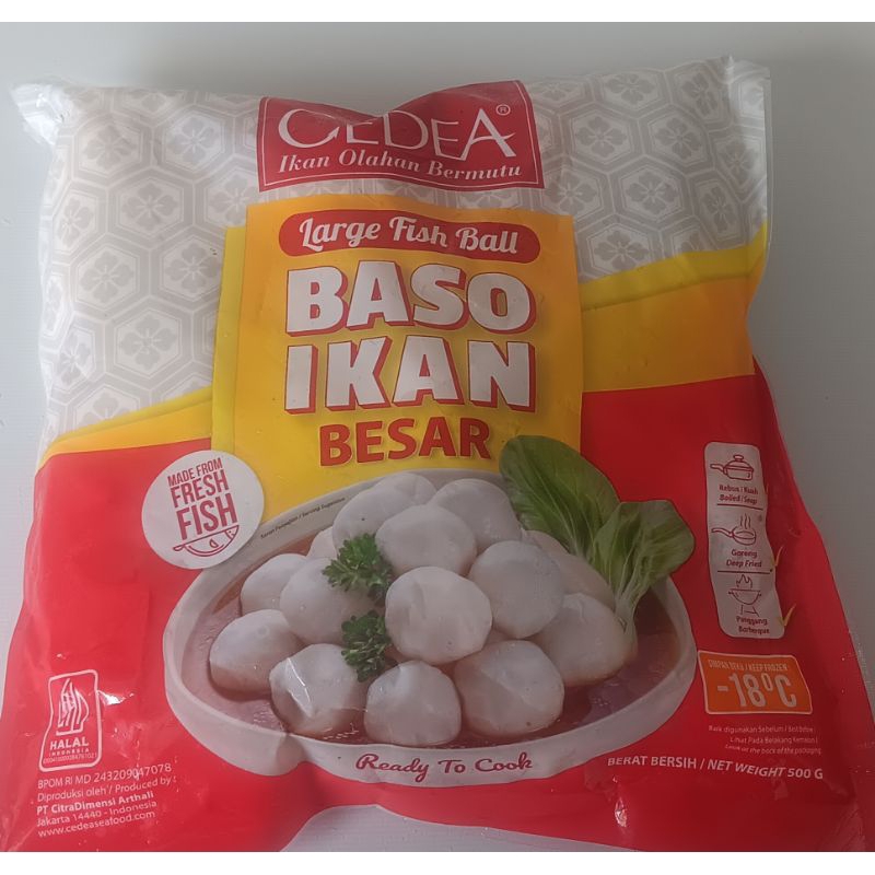 

Cedea Baso Ikan 500gr