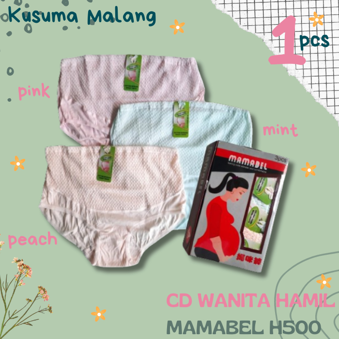 Mamabel Agree H500 Celana Dalam Ibu Hamil Bahan Katun Penyangga Perut  -  COD BAYAR DITEMPAT Kusumaw