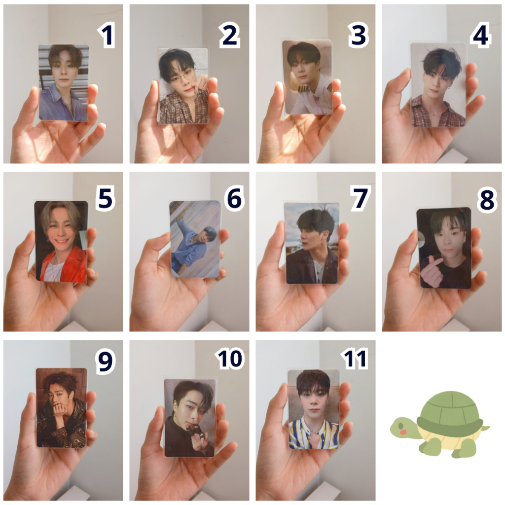 Photocard PC Official Moonbin ASTRO