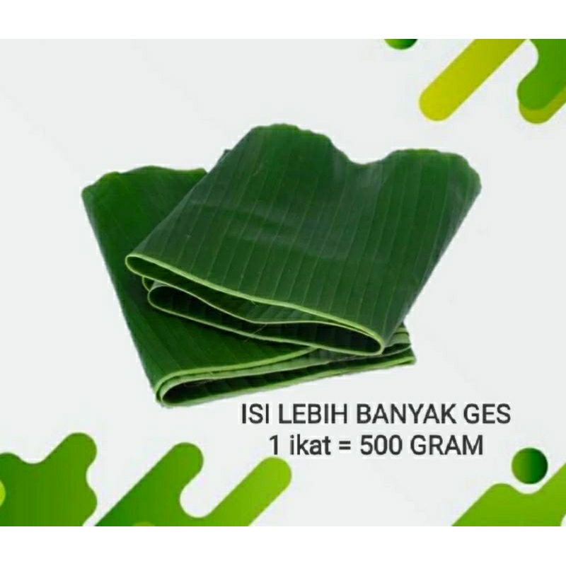 

Daun Pisang Segar Isi Lebih Banyak