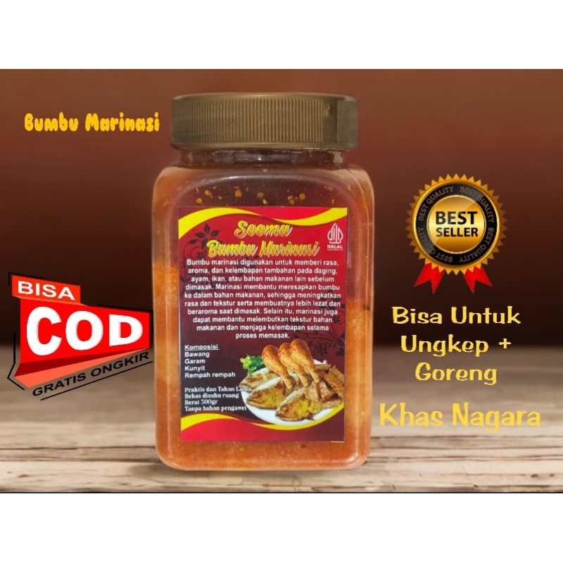 

Bumbu Marinasi Lauk Bacem Sambal Bacem Bumbu Bacem Marinasi 500gr