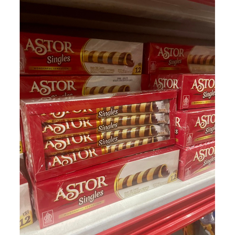 

Astor Wafer Stick Singles 12pcs / 18gr