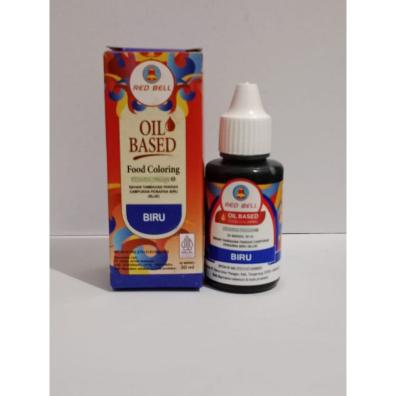 

Oil Based Red Bell 30ml Food Colouring Oil Pewarna Makanan