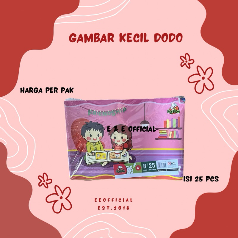 

BUKU GAMBAR KECIL DODO / BUKU MENGGAMBAR / BUKU MEWARNAI