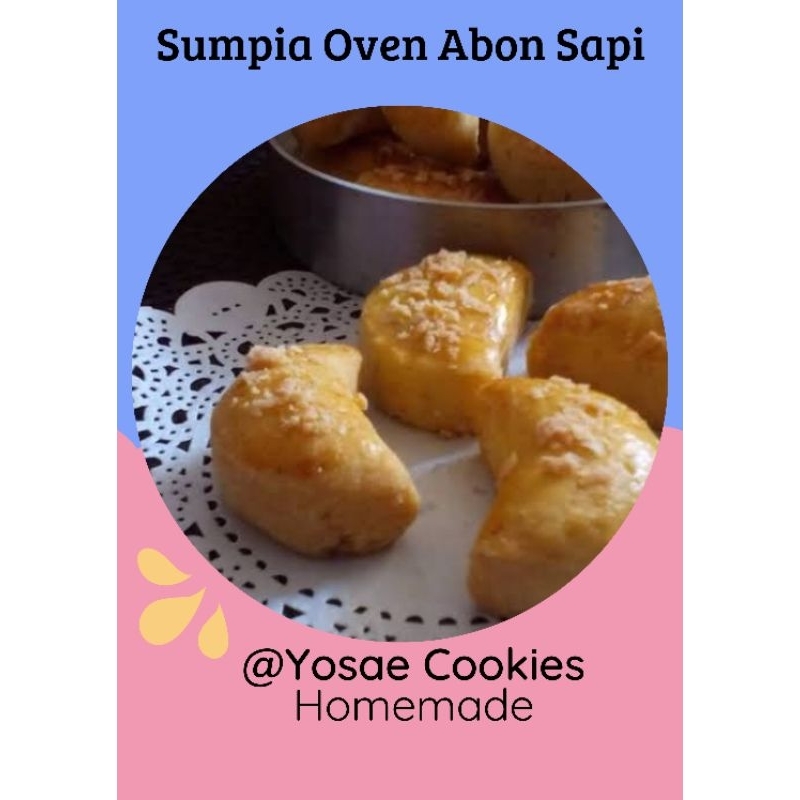 

Kue Kering Sumpia Oven Abon Sapi Premium Enak Murah 250 gr