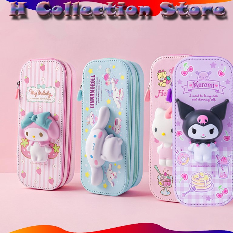 

Tempat Pensil Squishy Sanrio Dua Susun Pen Holder Squishy Double Decker Pen Holder Sanrio ART N5E7