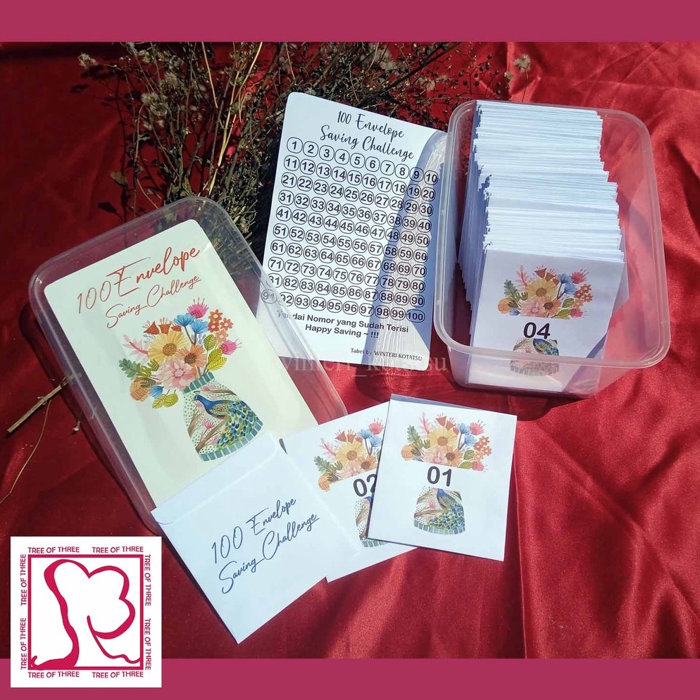 

READY STOCK 1 Amplop Nabung Challenge Tantangan Menabung 1 Amplop ART S3L9