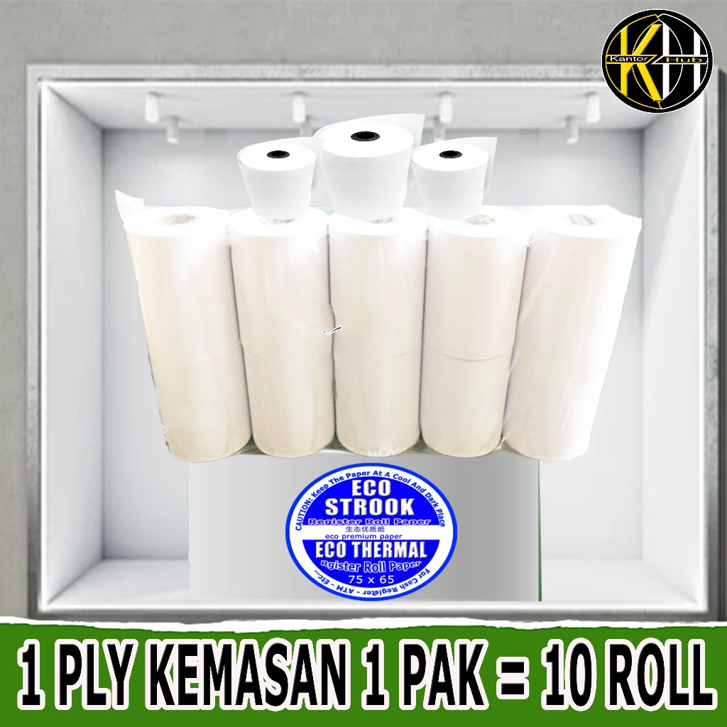 

Kertas Kasir 1 Ply Ukuran 75x65 / Jual Kertas Struk Kasir 75x65 1 Ply