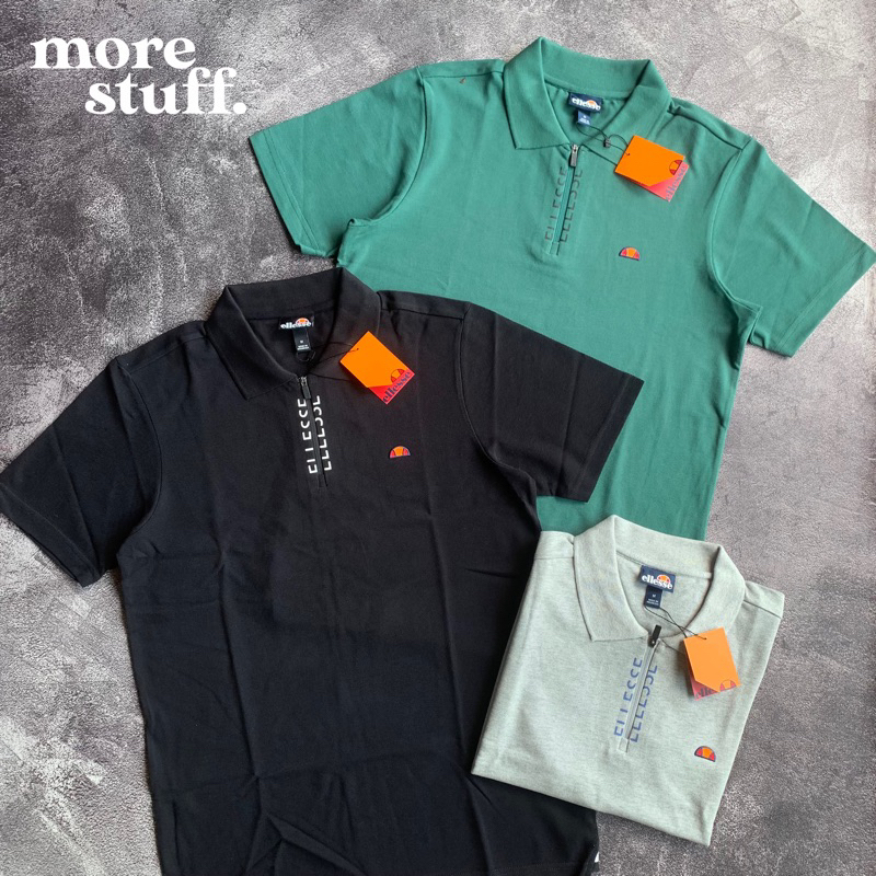 Half zip polo shirt ellesse original