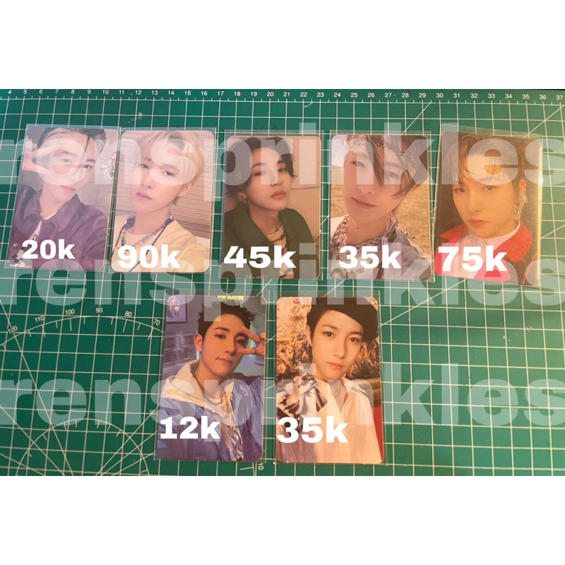 pc renjun nct, boring, mumo hello future, resonance, digipack, boom, future