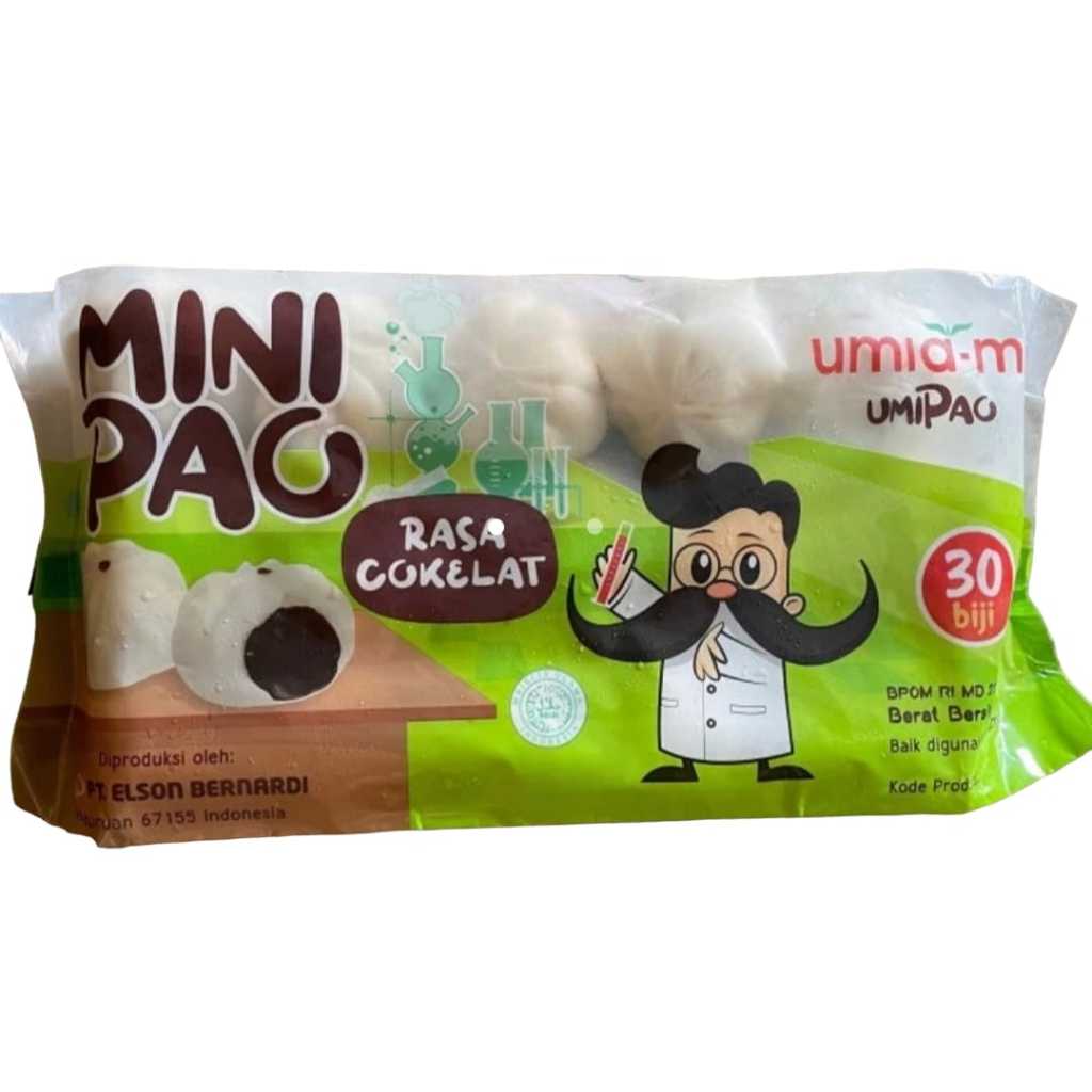 

Bernardi Umiami Mini Pao Coklat Cokelat isi 30 pcs