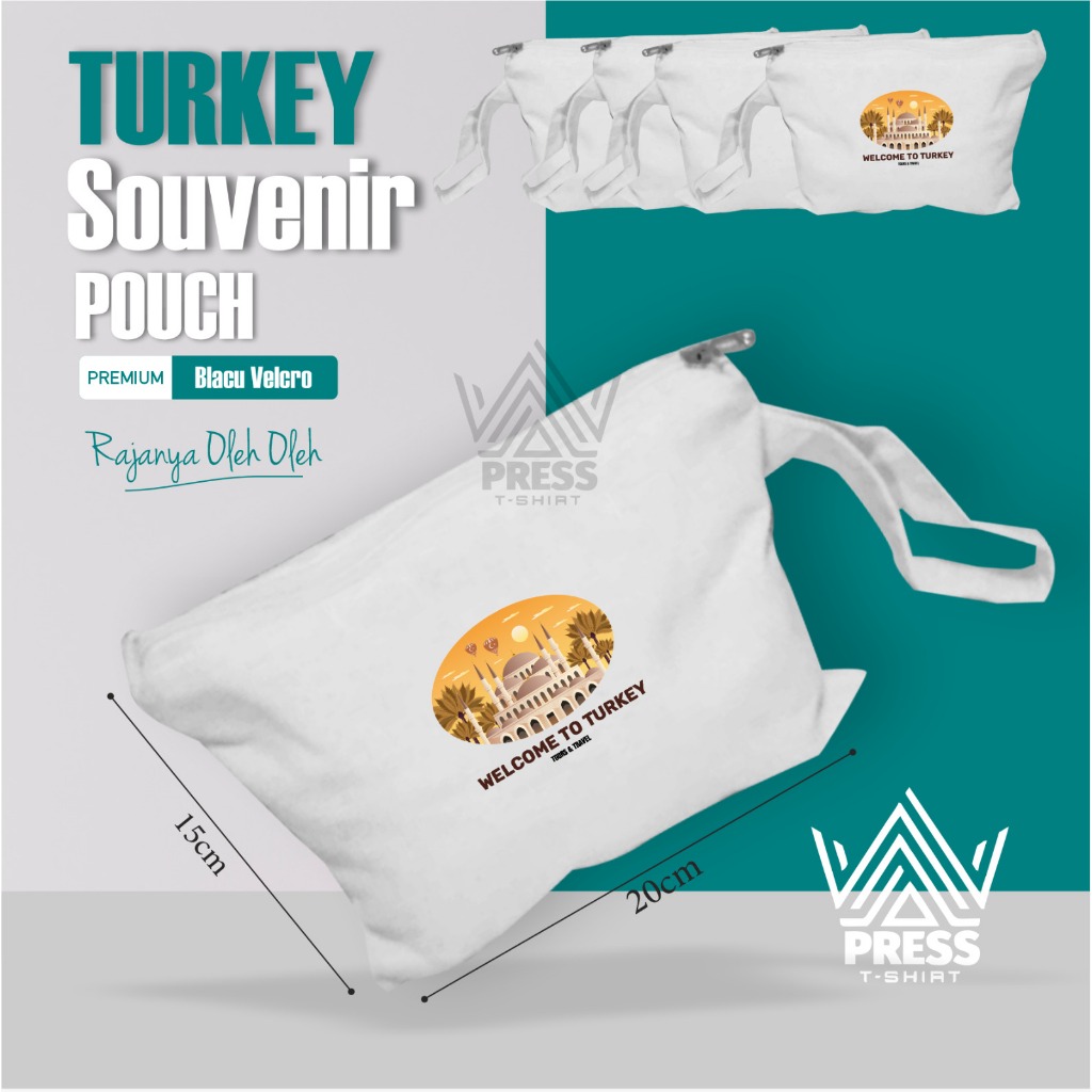 Souvenir Tas Dompet Pouch oleh oleh khas Turki Turkey Turkiye istanbul banyak varian gambar premium