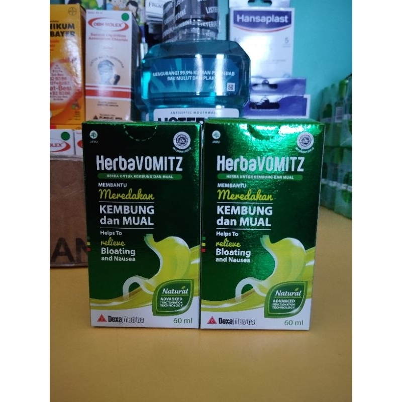 Herba Vomitz - Syrup 60ml - Asam Lambung