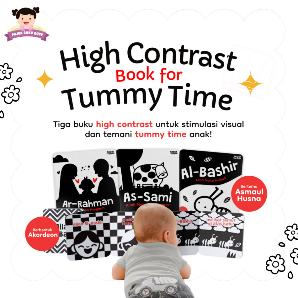 High Contrast Book Grow The Seed