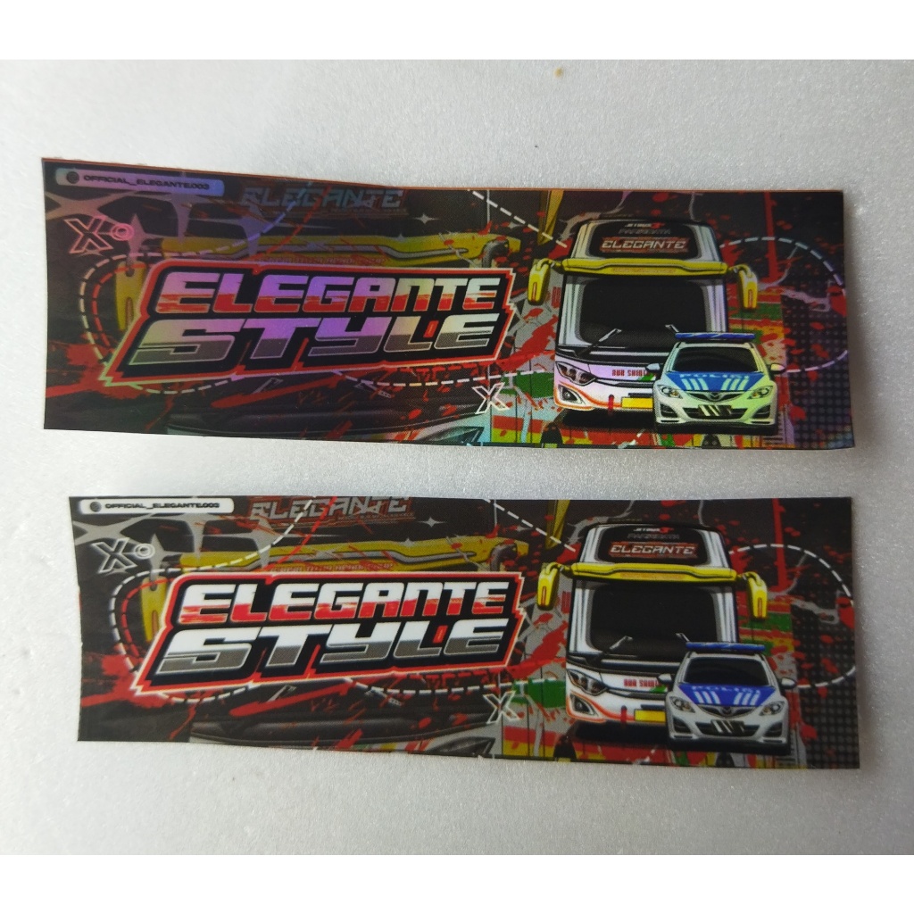 

STIKER BIS ELEGANTE ASLI PO ISI 1BIJI