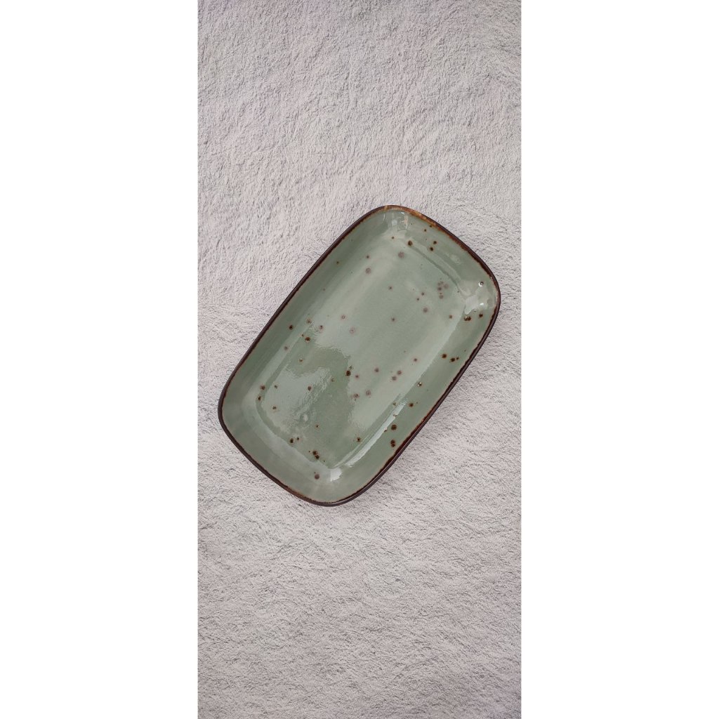 Piring Saji Rustic / Rectangle Rustic Plate / Rectangle Plater