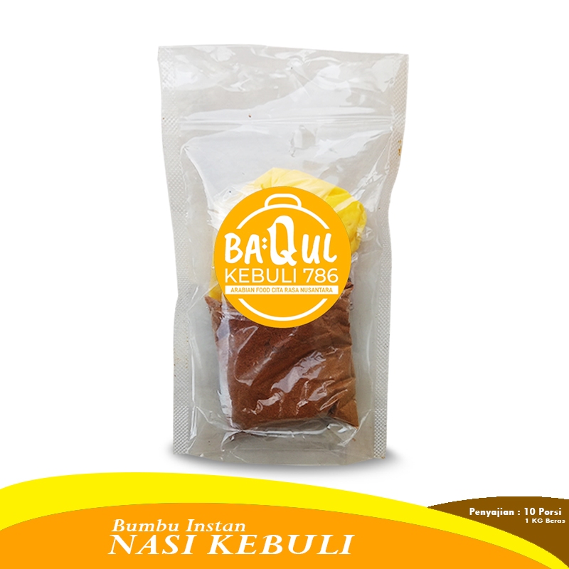 

Kebuli Baqul Bumbu Instan Nasi Kebuli 50gr Untuk 10 Porsi