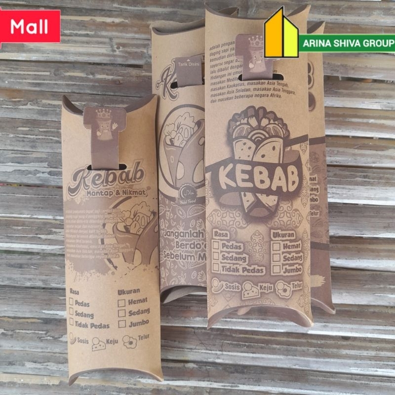 

100 LEMBAR KERTAS KEBAB TARIKAN DUPLEK COKLAT UKURAN 24 × 9,2 CM HIGH QUALITY TEBAL PRODUK TERBARU | KOTAK KEBAB KEKINIAN | DUS KEBAB VIRAL TIKTOK | KEMASAN KEBAB | BOX KEBAB 100 PCS MURAH | TOKO KEBAB OFFICIAL | ARINA SHIVA GROUP 68