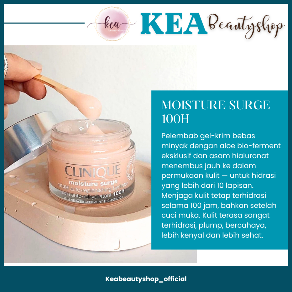 CLINIQUE MOISTURE SURGE 100H AUTO REPLENISHING HYDRATOR