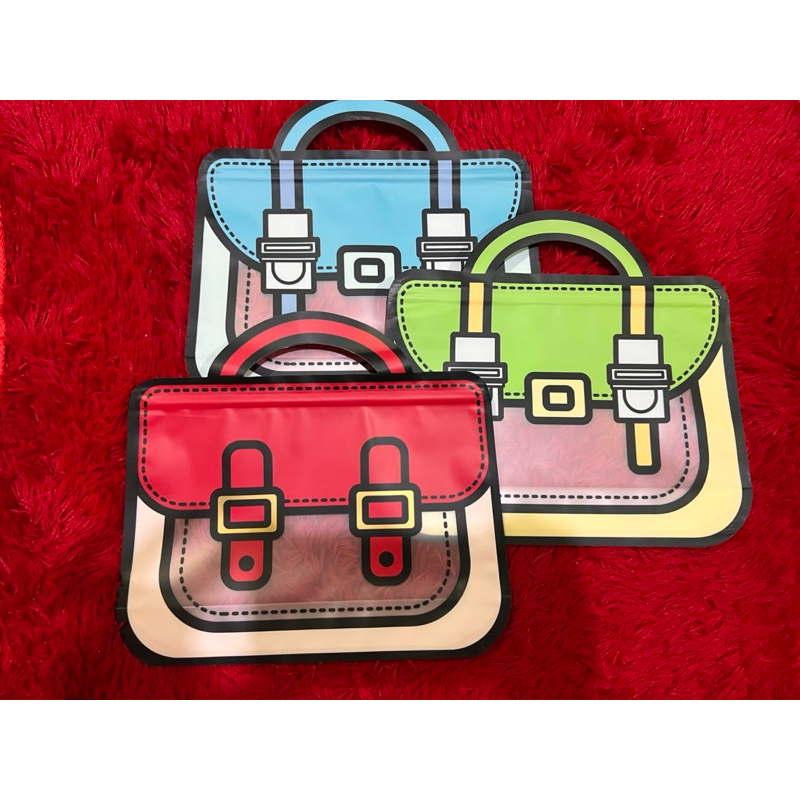 

Plastik ziplock snack / plastik tas / hadiah / packaging goodie bag / birthday packaging bag (1pc)