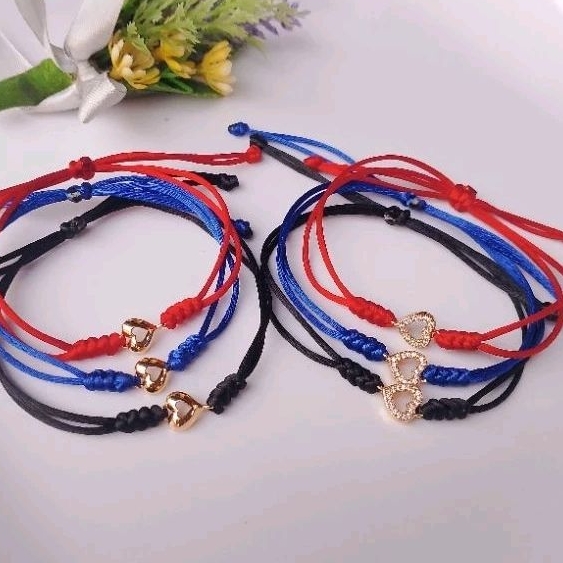 GELANG XUPING//gelang tali serut//gelang kristal