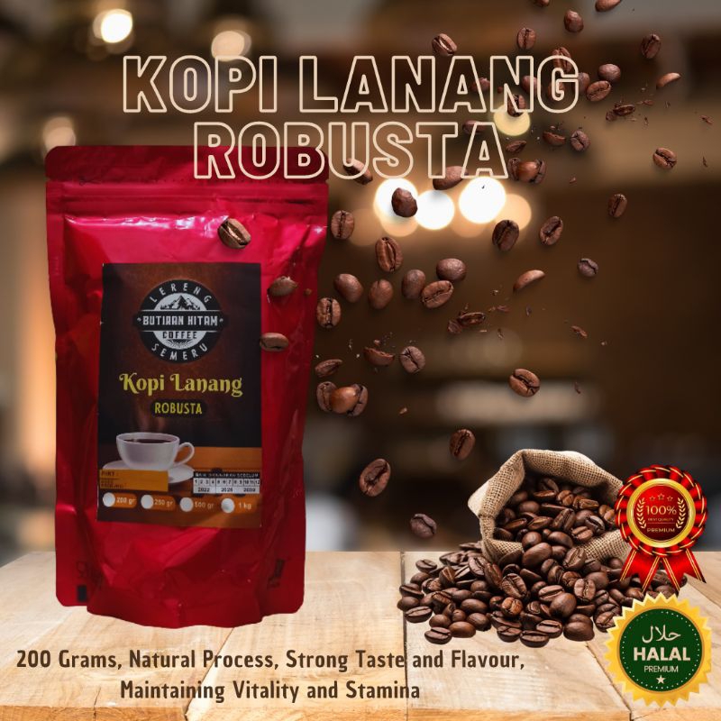 

Kopi Lanang Robusta 200 Gr (Dijamin Vitalitas dan Stamina Terjaga)