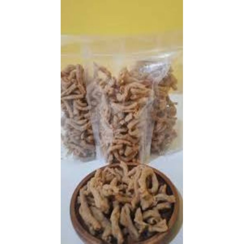 

Keripik Usus Ayam Kampung 250gram