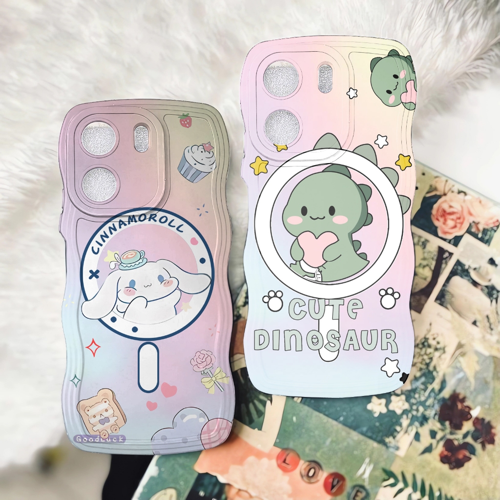 CGV-01 CASE VIVO Y03 2024 Softcase GELOMBANG Casing Vivo Y17s Pelindung Kamera