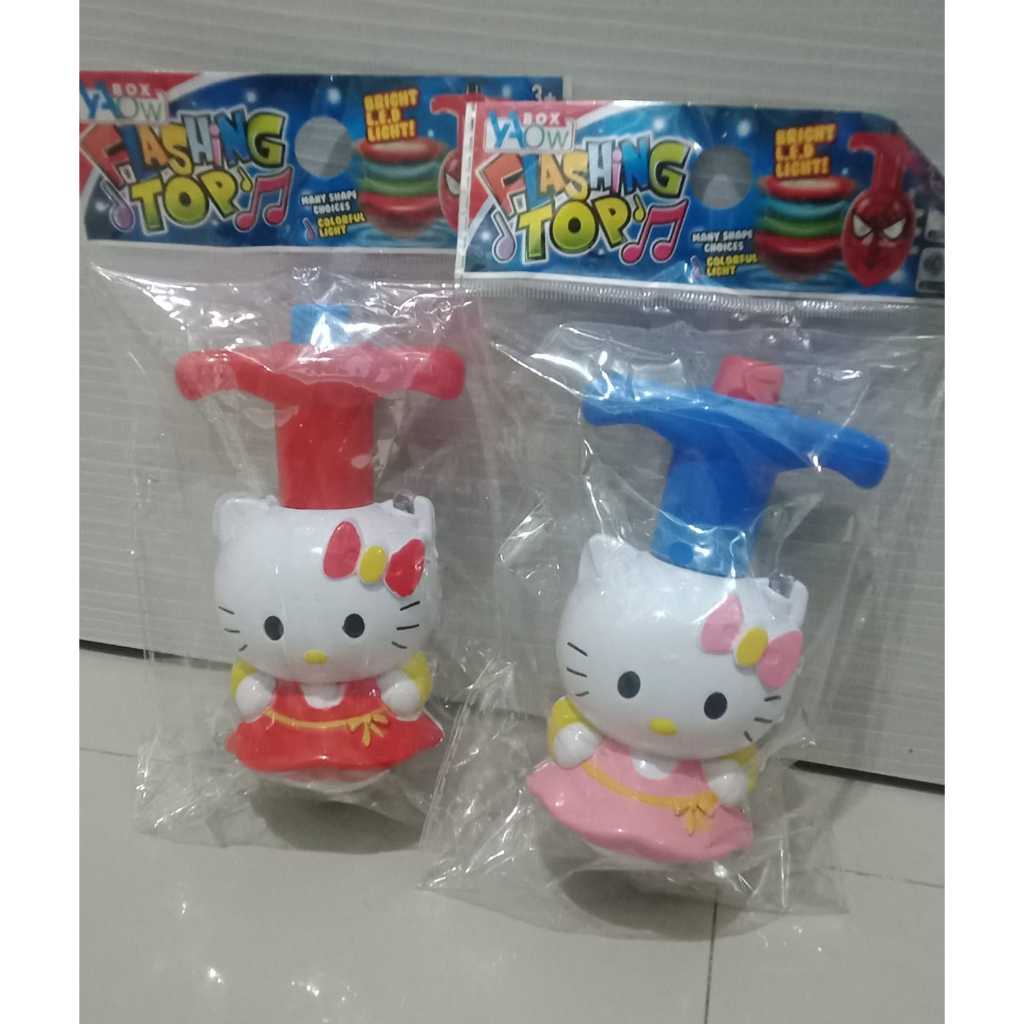 MAINAN GASING HELLO KITTY LED SUARA GASING KARAKTER