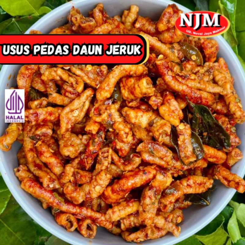 

NJM - USUS CRISPY PEDAS DAUN JERUK‼️1.000gr (1kg)