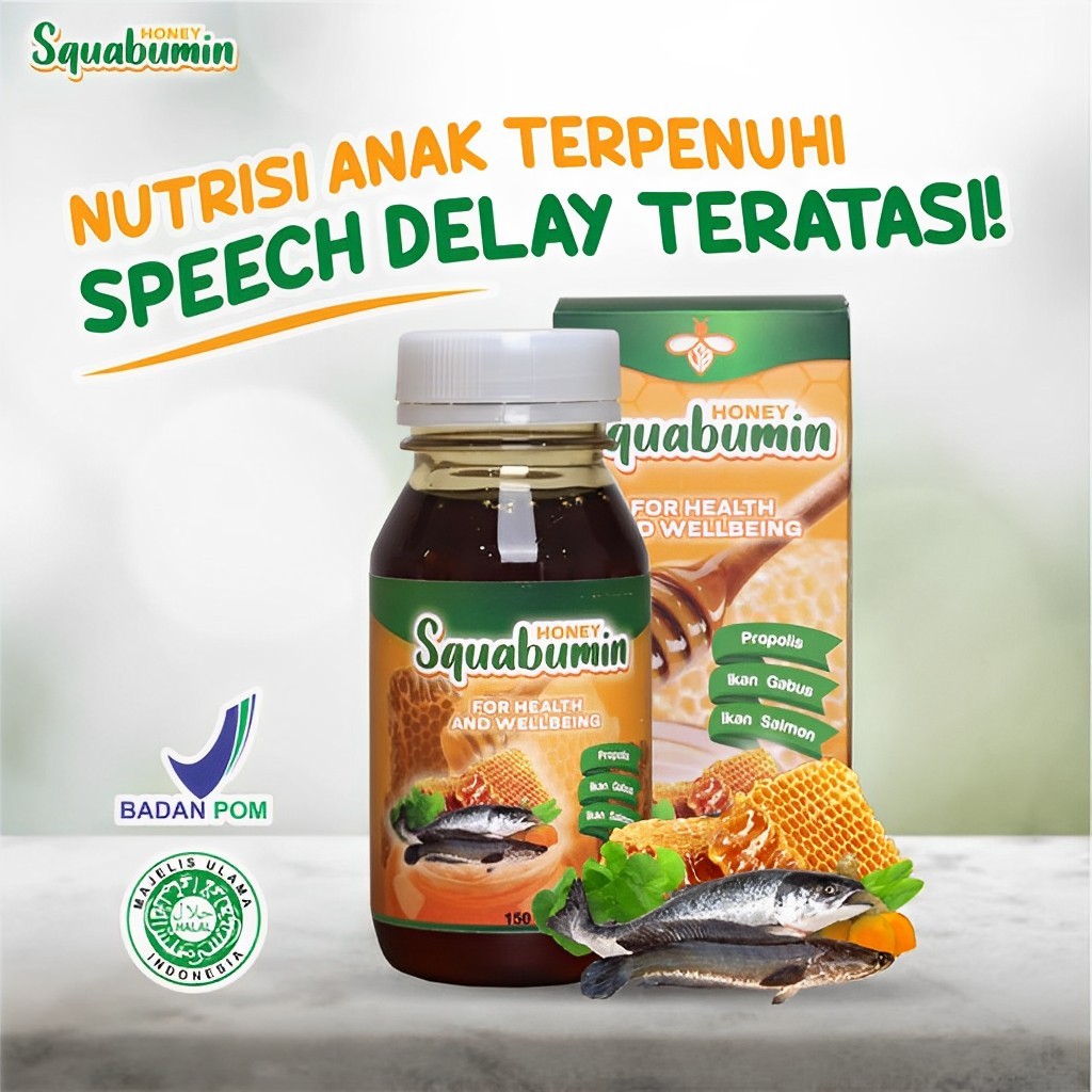 

MADU SQUABUMIN PENAMBAH NAFSU MAKAN DAN MENCERDASKAN OTAK ANAK