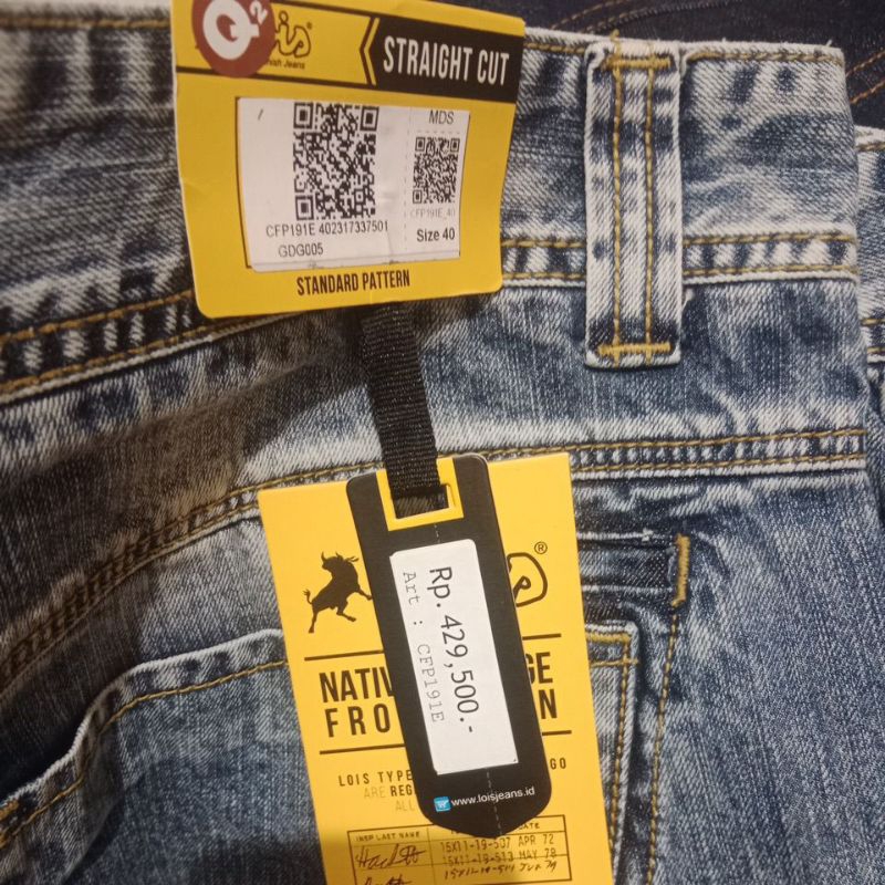 CELANA JEANS LOIS SIZE 40