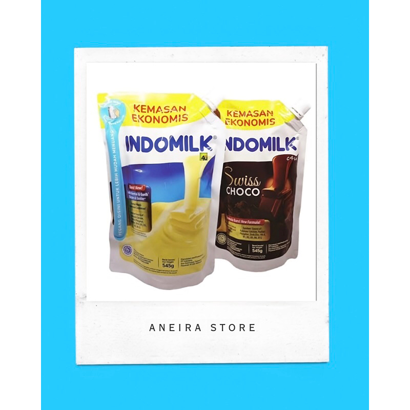 

Indomilk Kental Manis 545g (Creamy Original & Swiss Choco)