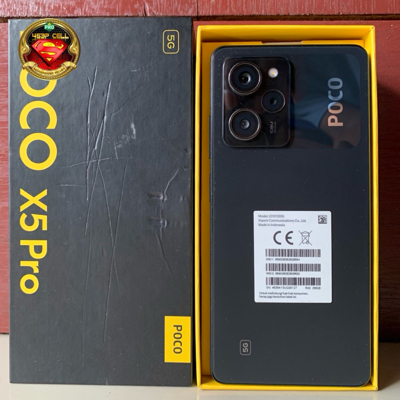 Poco X5 Pro 5G 8/256 Second Bergaransi