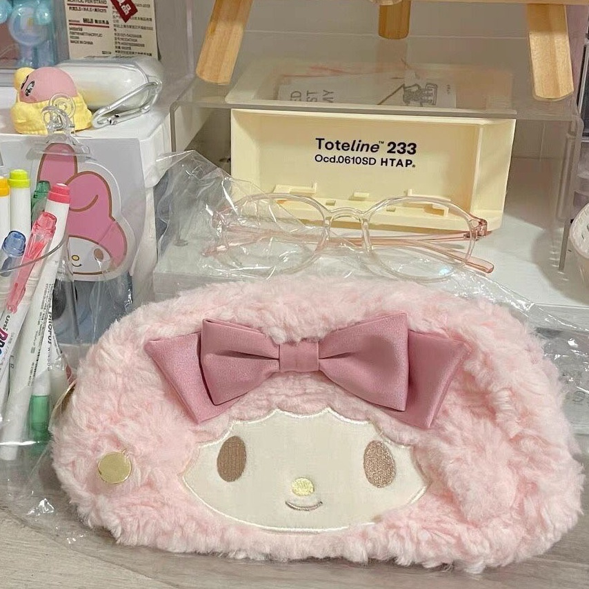 

Stok Tersedia Sera Jepang domba mewah pensil piano gadis lucu tas alat tulis kartun berkapasitas besar tas kosmetik bernilai tinggi ART H3G9