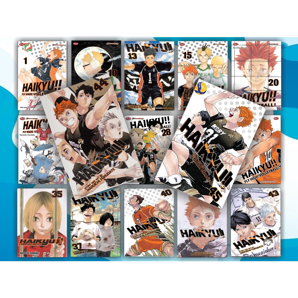 MANGA HAIKYUU VOLUME 145 BAHASA INDONESIA ART K7G8
