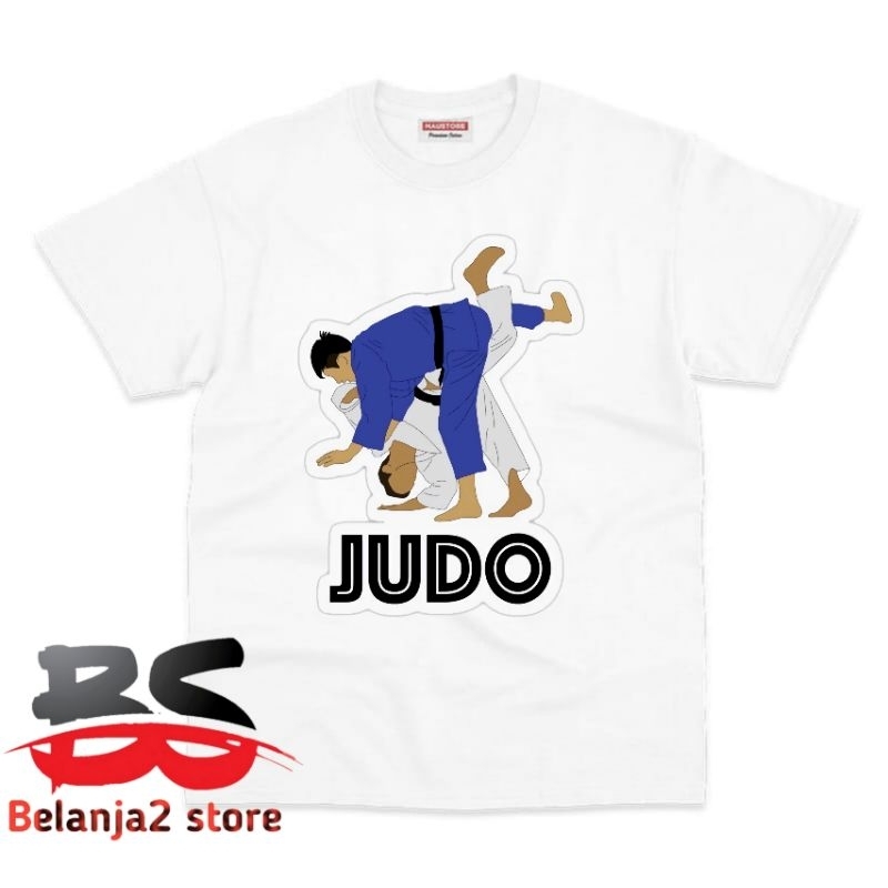 BAJU KAOS ANAK JUDO ATASAN FREE NAMA