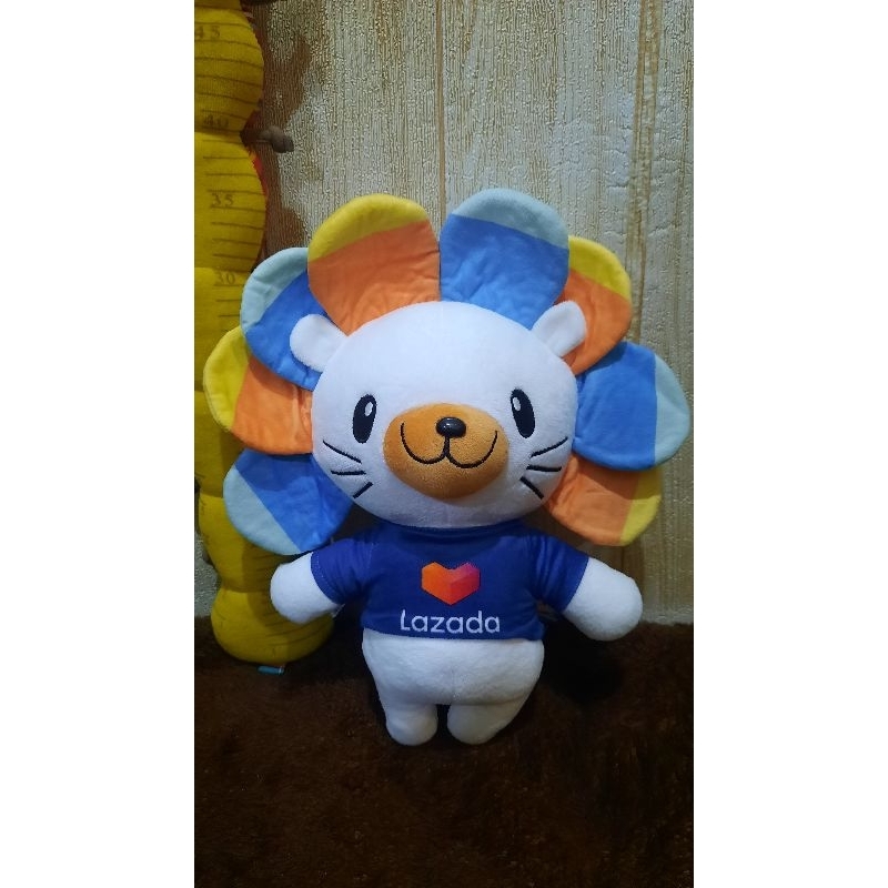 Boneka maskot lion