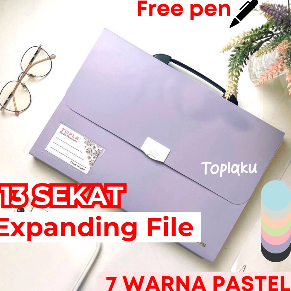 

Expanding File F4 Map Harmonika Tas Dokumen Aesthetic Plastik Kancing F4 File Folder Document Keeper ART A5J9