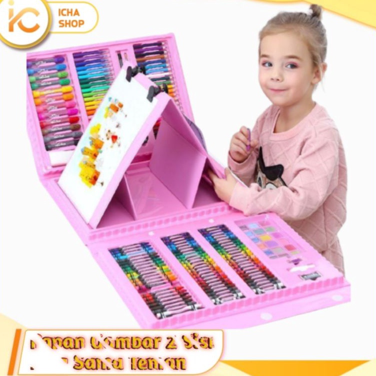 

Crayon Set Alat Mewarnai Alat Mewarna Lengkap Anak Caryon Set Anak Koper Alat Tulis Set Crayon Colouring Lengkap 28pcs Art Set Alat Mewarnai 28pcs Dan 15pcs Crayon set ART K6W7