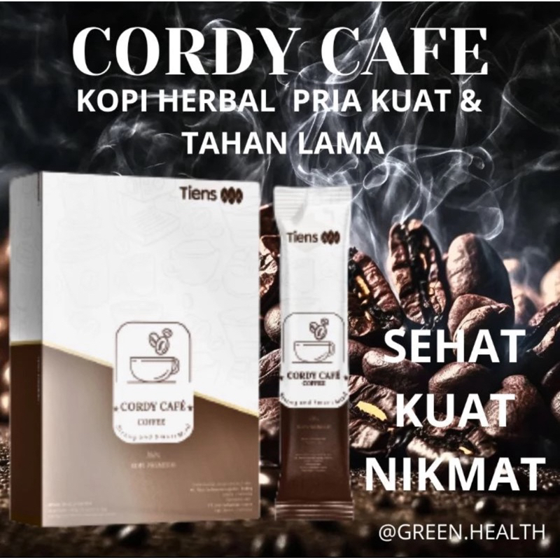 Cordyceps Caffee  Kopi Herbal Kuat Pria Tahan Lama Sex 100% Original  Obat Penambah Stamina Pria Dew