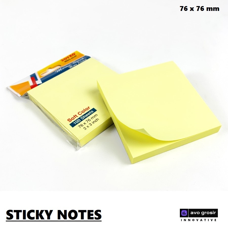 

Sticky Notes Memo Post 654P Uk. 76 x 76 mm (3 x 3'' inch)